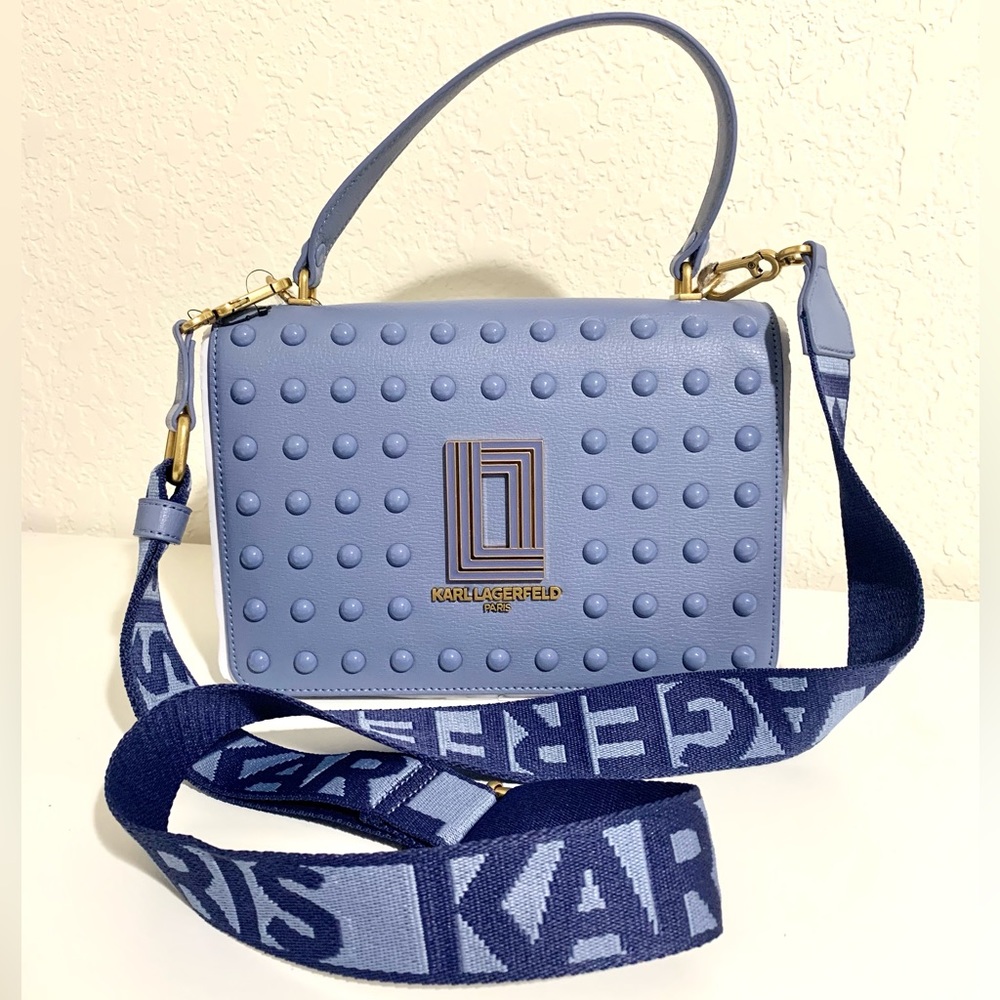 NWT!! Karl Lagerfeld Paris Simone Dots Crossbody